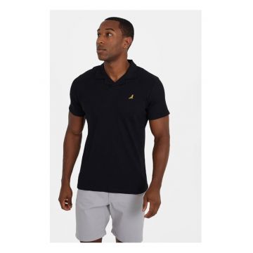 Tricou barbati - 76125 - Bumbac/Poliester - Negru