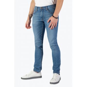 Blugi barbati Luke cu croiala Slim Tapered albastru deschis 18232