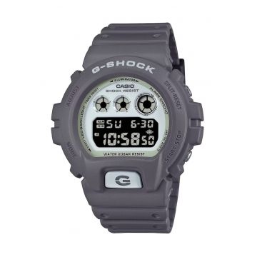 Ceas G-SHOCK 6900 Series - Quartz - Digital - Rezistent la apa 20 ATM - Gri - Curea Cauciuc