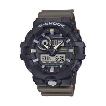 Ceas G-SHOCK GA-710TU-1A3ER - Digital - Rezistent la apa 20 ATM - Verde/negru - Curea Plastic