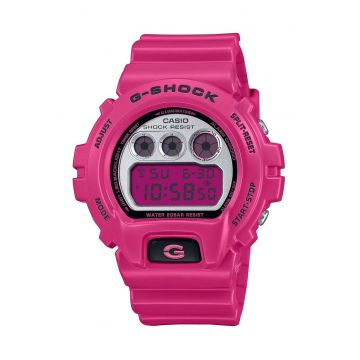 Ceas unisex G-SHOCK Crazy Colors Limited Edition - rezistent la apa 20 ATM - roz - curea cauciuc