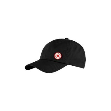 Fjallraven sapca Fjällräven Logo Cap culoarea negru, cu imprimeu, F13100181.550