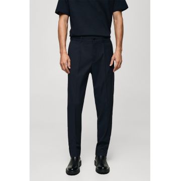 Pantaloni slim fit plisati Marius