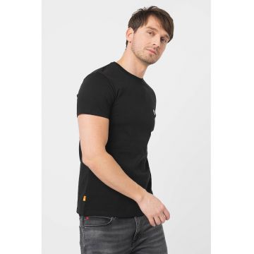 Tricou slim fit din bumbac Dunstan River