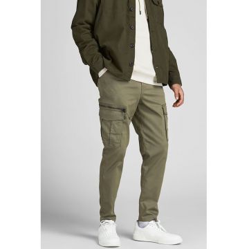 Pantaloni cargo cu croiala conica Ace Dex