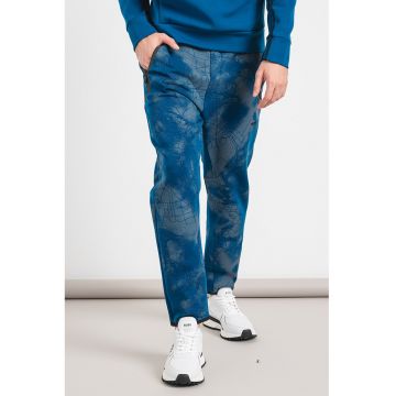 Pantaloni de trening cu imprimeu abstract Havion