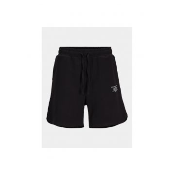 Pantaloni scurti sport barbati - 303281625 - Negru - Bumbac