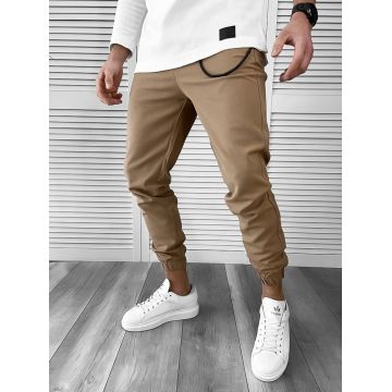 Pantaloni barbati casual bej 7182 86-3.2