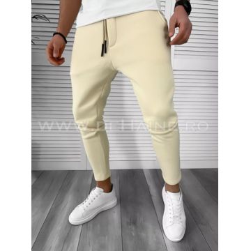 Pantaloni de trening bej conici K184 O4-5.1