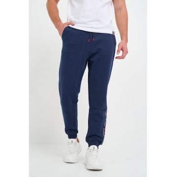 Pantaloni de trening cu benzi logo