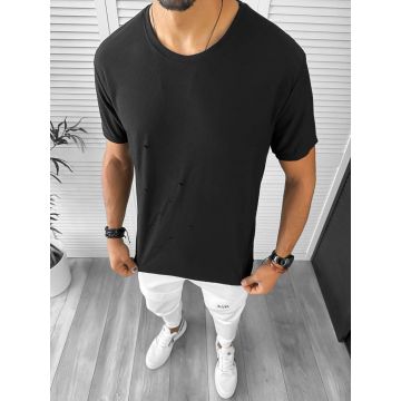 Tricou barbati slim fit gri 12955