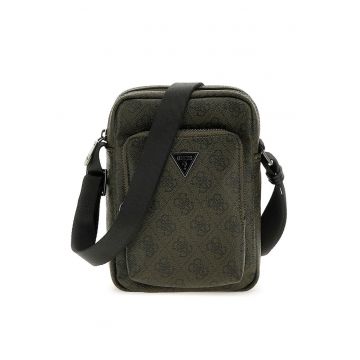 Geanta crossbody cu imprimeu logo Vezzola