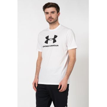 Tricou cu imprimeu logo pentru antrenament Sportstyle