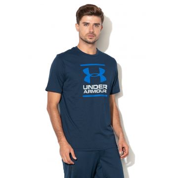 Tricou cu imprimeu logo pentru fitness GL Foundation