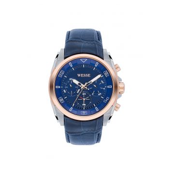 Ceas barbatesc model WWG400203L - bleumarin - mecanism Quartz - rezistenta la apa 5 ATM