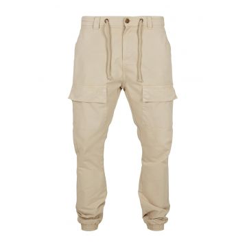 Pantaloni cargo cu snur de ajustare