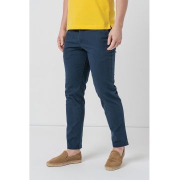 Pantaloni chino uni