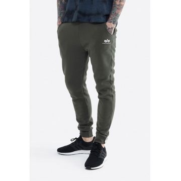 Pantaloni sport din amestec de bumbac cu buzunare oblice