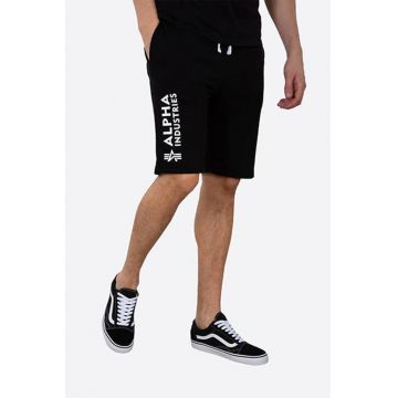 Pantaloni sport scurti cu imprimeu logo