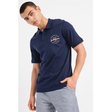 Tricou polo cu logo pe piept Forest