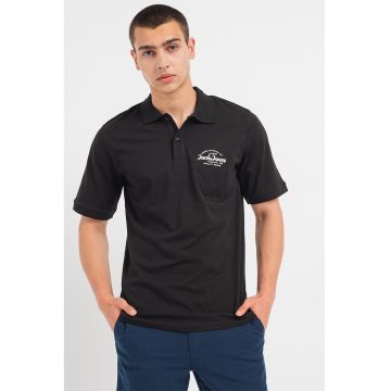 Tricou polo cu logo pe piept Forest