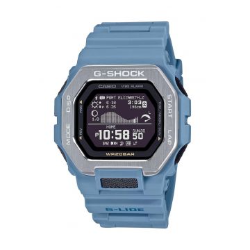 Ceas G-SHOCK GBX-100-2AER - Bluetooth - faza lunii - rezistent la socuri - curea albastra