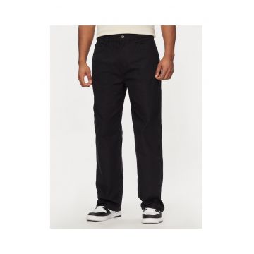 Pantaloni barbati - 303791124 - Negru - Bumbac