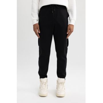 Pantaloni de trening cu snur si buzunare pentru antrenament