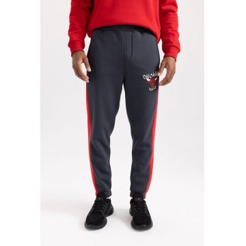 Pantaloni jogger pentru fitness Chicago Bulls