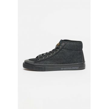 Pantofi sport mid-high din denim Deck