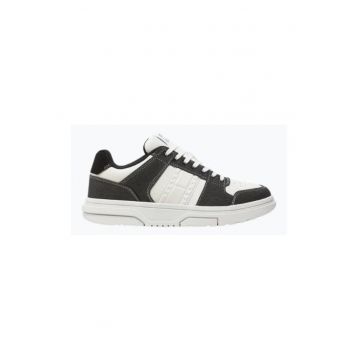 Sneakers barbati - The Brooklyn Mix Material - EM0EM01428 - Negru