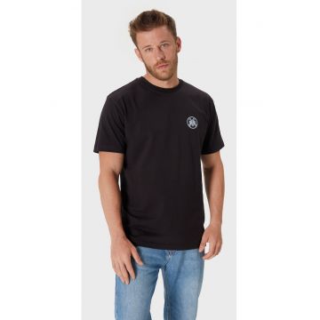 Tricou de bumbac cu imprimeu discret 173149