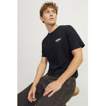 Tricou de bumbac cu model logo