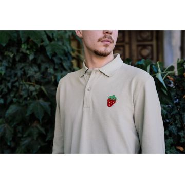 X Lidl Strawberries Polo Longsleeve