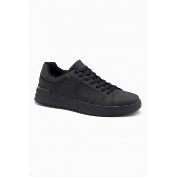 Pantofi sport low-cut de piele ecologica