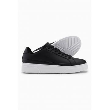 Pantofi sport low-cut de piele ecologica