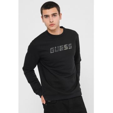 Bluza cu imprimeu logo - pentru fitness