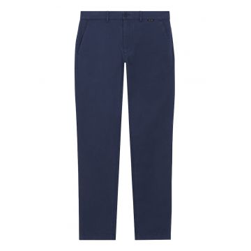 Pantaloni chino slim fit din amestec de bumbac organic