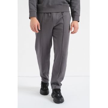 Pantaloni de trening de bumbac cu snur