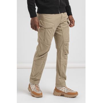 RAW - Pantaloni cargo cu talie medie