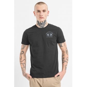 Tricou din bumbac cu logo