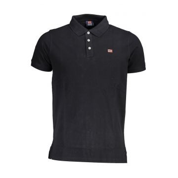 Tricou polo barbati - 1963 - 100% Bumbac - Negru