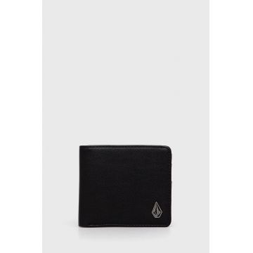 Volcom Portofel bărbați, culoarea negru