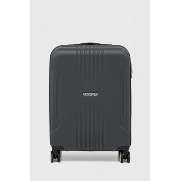 American Tourister valiza culoarea gri