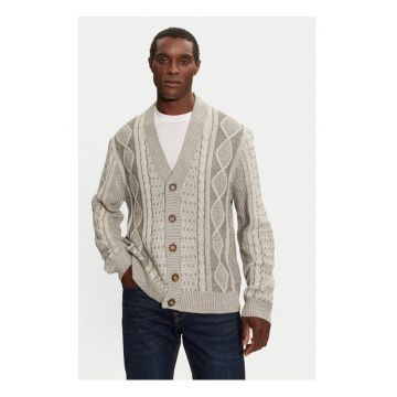 Cardigan MK-248ASHBERY Gri Regular Fit - Acril