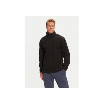 Geaca softshell 4FWAW24TSOFM284 Negru Regular Fit - Poliester