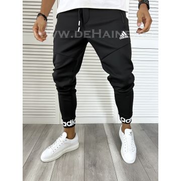 Pantaloni de trening conici negri B9373 4-5.3