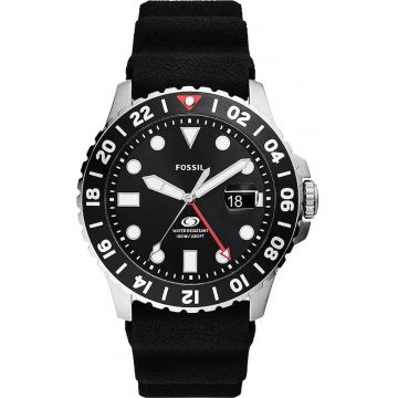 Ceas de barbati albastru GMT - analog 1630492083