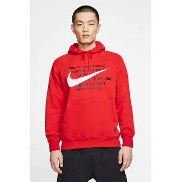 Hanorac supradimensionat cu imprimeu logo Sportswear Swoosh