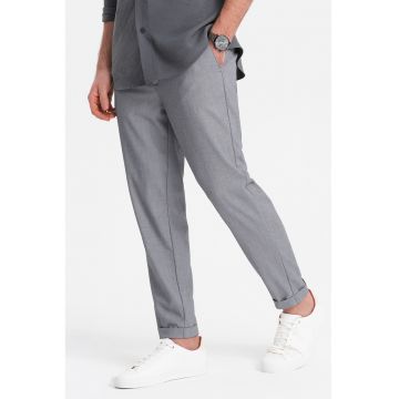 Pantaloni chino cu buzunare oblice